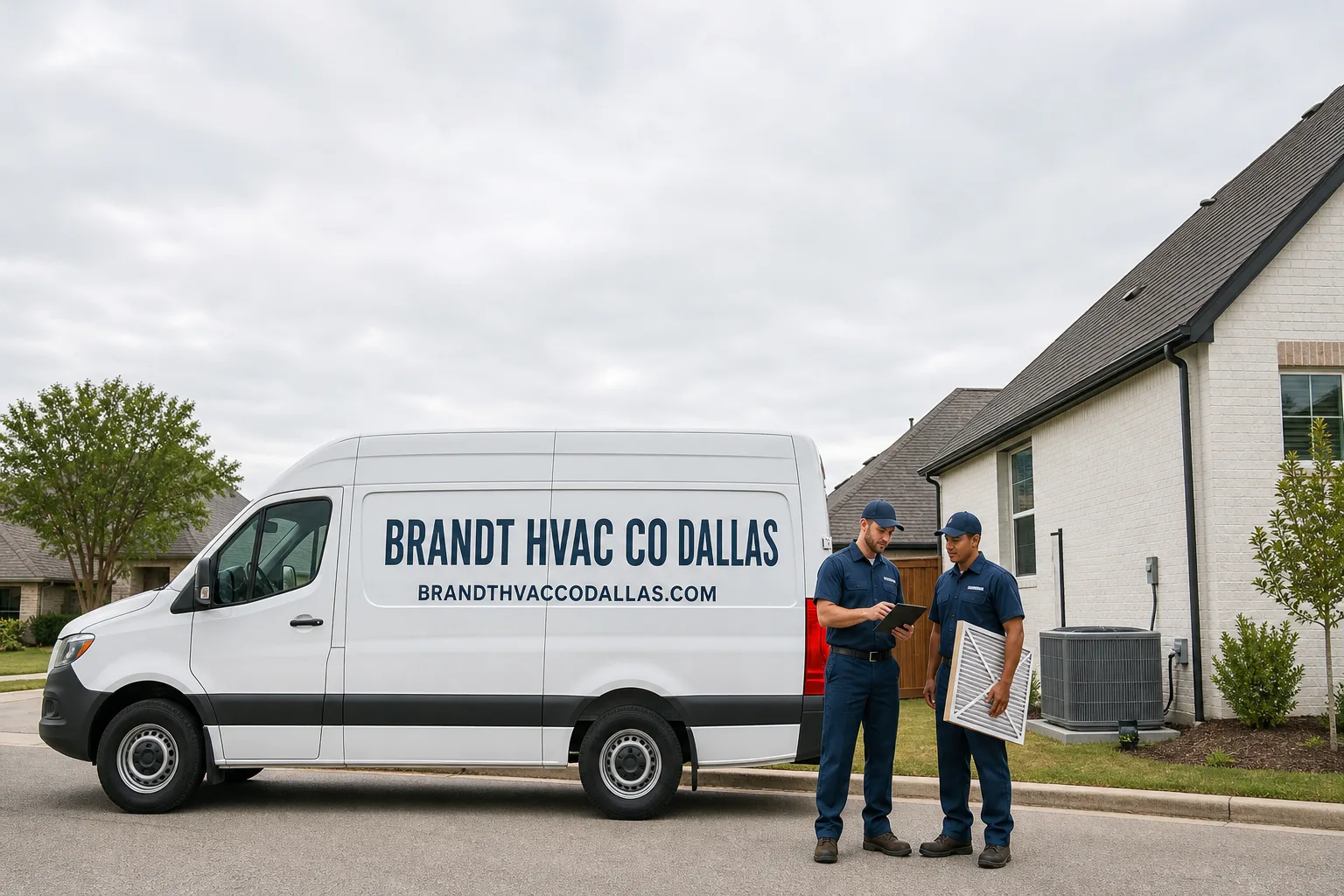 Brandt HVAC Co Dallas hvac team